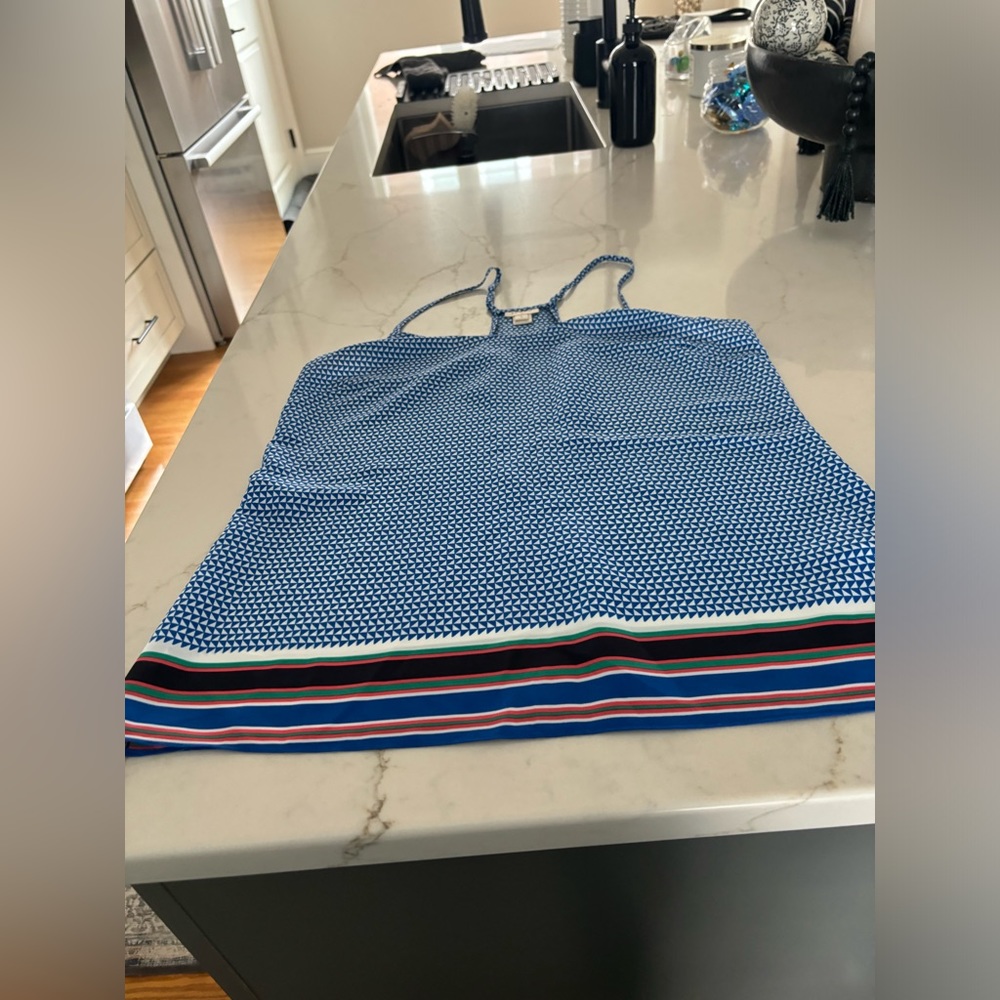 I crew blue print tank. Excellent condition